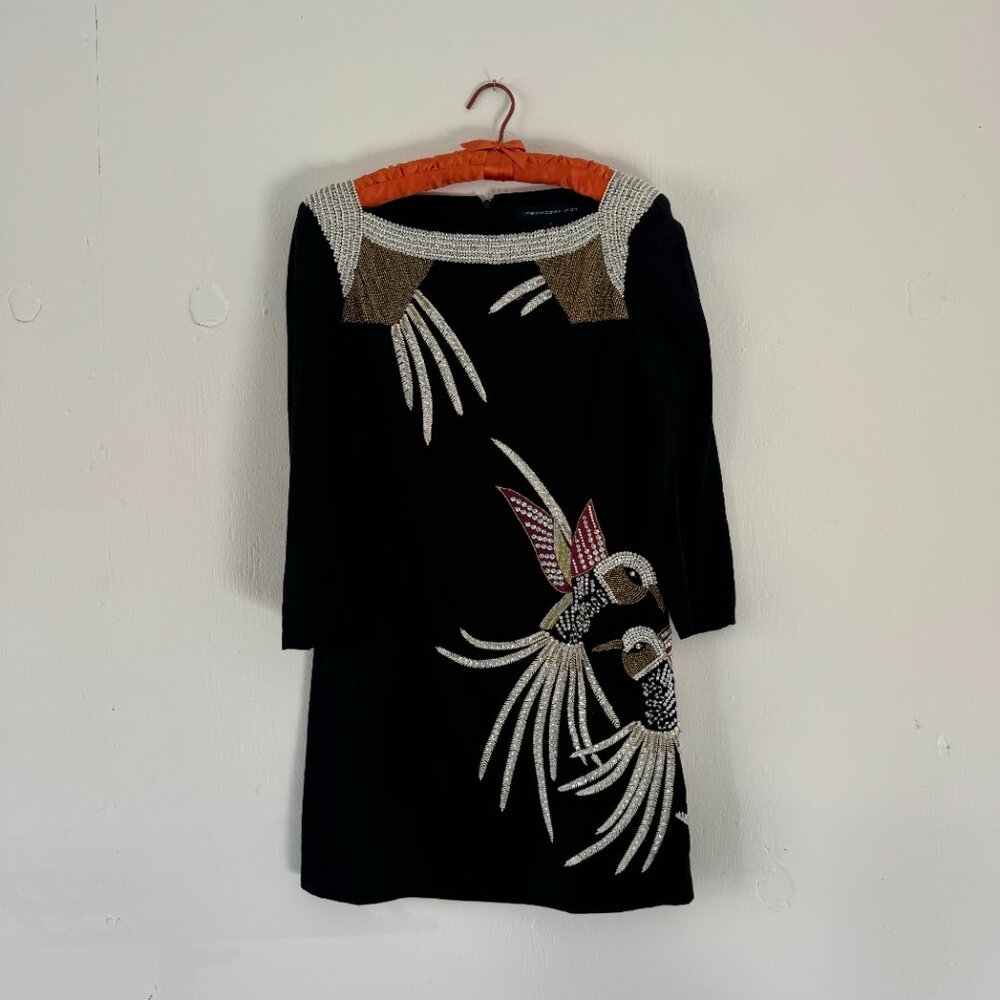 Vintage Beaded French Connection Mini Dress